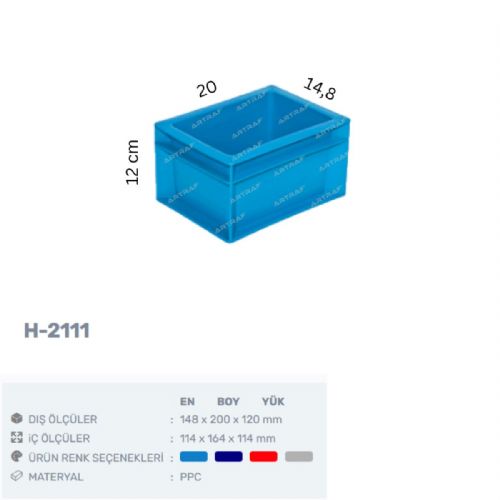  H-2111 - PLASTİK KASA