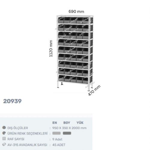20939 AVADANLIK STANDI