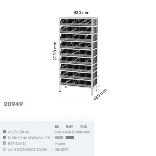 20949 AVADANLIK STANDI 