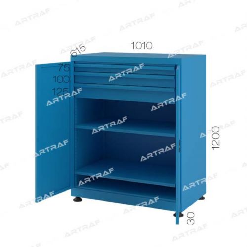 ART216219- 4 ÇEKMECELİ KAPILI DOLAP