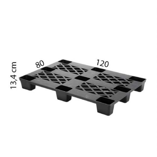 80-120 A- EKO PLASTİK 9 AYAKLI ÜSTÜ DELİKLİ PALET