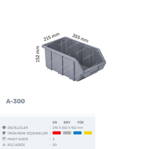 A-300 - PLASTİK AVADANLIK KUTUSU