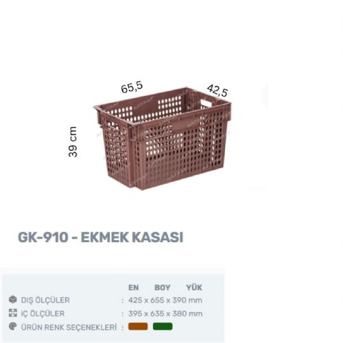 GK-910 – EKMEK KASASI