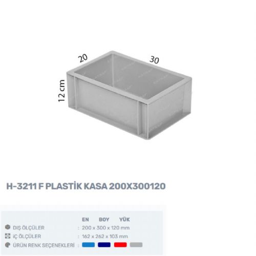 H-3211-F PLASTİK KASA
