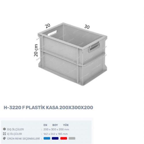 H-3220 F - PLASTİK KASA