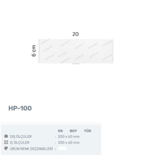 HP-100 ŞEFFAF ETİKET