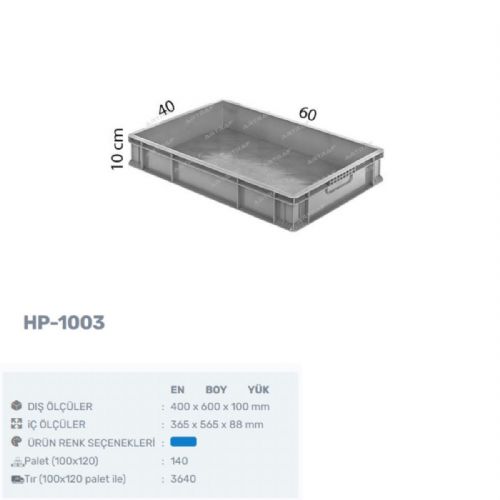 HP-1003 - PLASTİK KASA