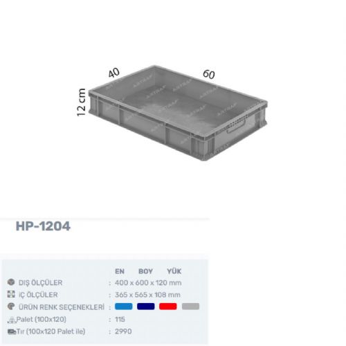 HP-1503 - PLASTİK KASA