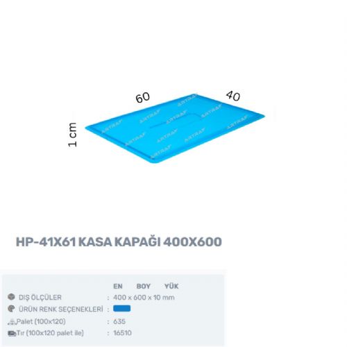 HP-41x61 – KASA KAPAĞI 