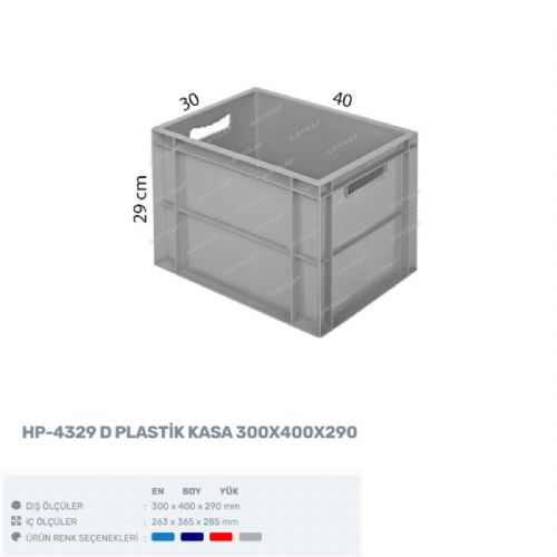 HP-4329-D- PLASTİK KASA