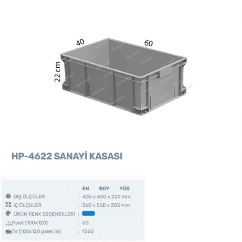 HP-4622 - PLASTİK KASA