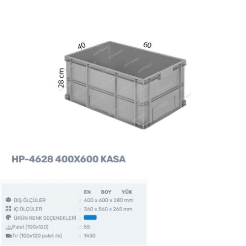 HP-4628 - PLASTİK KASA
