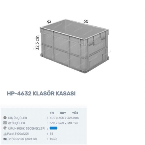 HP-4632 - PLASTİK KASA
