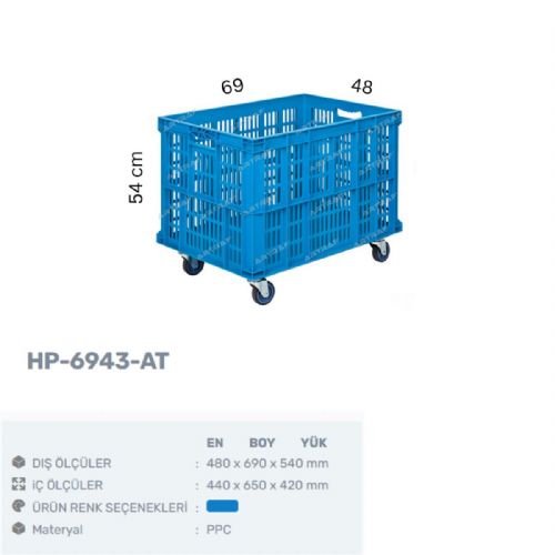 HP-6943 - AT PLASTİK KASA 