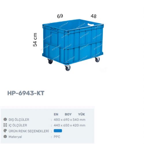 HP-6943 - KT PLASTİK KASA