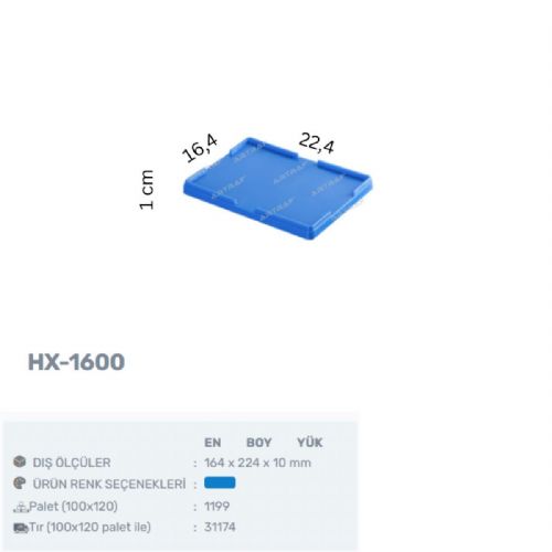 HX-1600 KAPAK