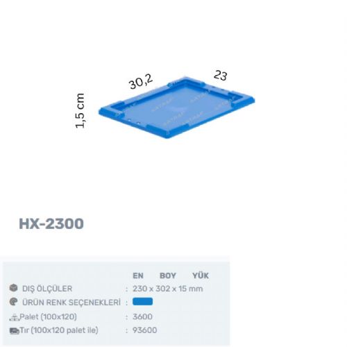 HX-2300 KAPAK 