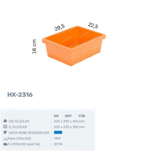 HX-2316 KONİK KASA 
