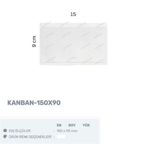 KANBAN-150x90 YAPIŞTIRMA ETİKETİ