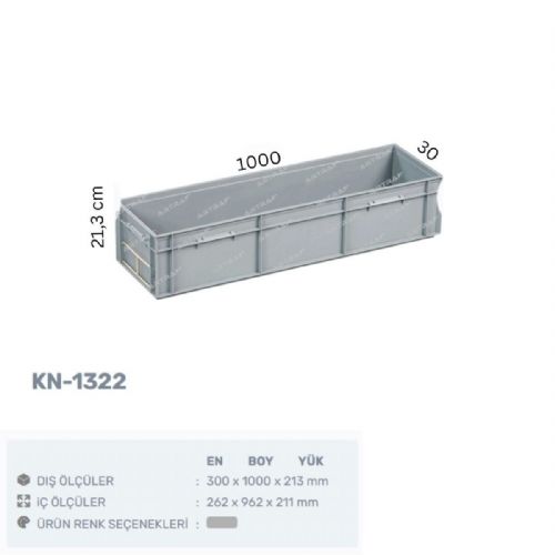 KN-1322 - PLASTİK KASA 