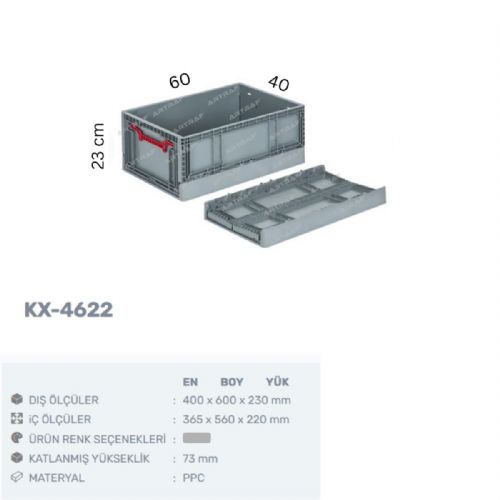 KX-4622 KATLANIR KASA