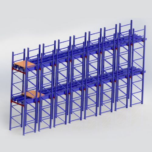 Paletli Kayar Raf Sistemleri