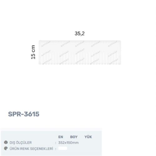 SPR-3615 PLASTİK KASA SEPERATÖRÜ