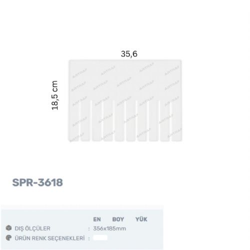 SPR-3618 PLASTİK KASA SEPERATÖRÜ