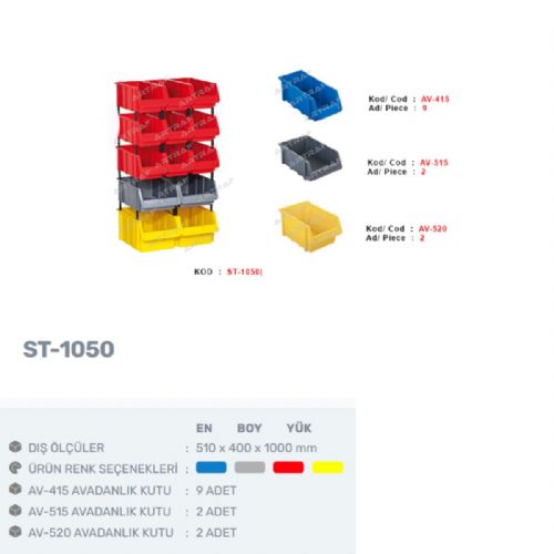 ST-1050 - AVADANLIK SETİ