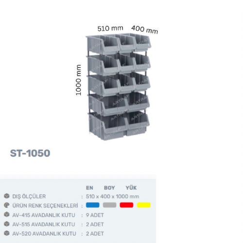 ST-1050 - AVADANLIK SETİ