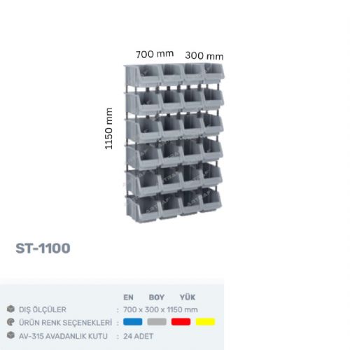 ST-1100 - AVADANLIK SETİ