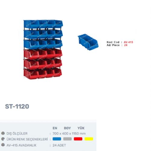 ST-1120 - AVADANLIK SETİ