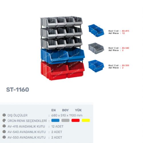 ST-1160 - AVADANLIK SETİ
