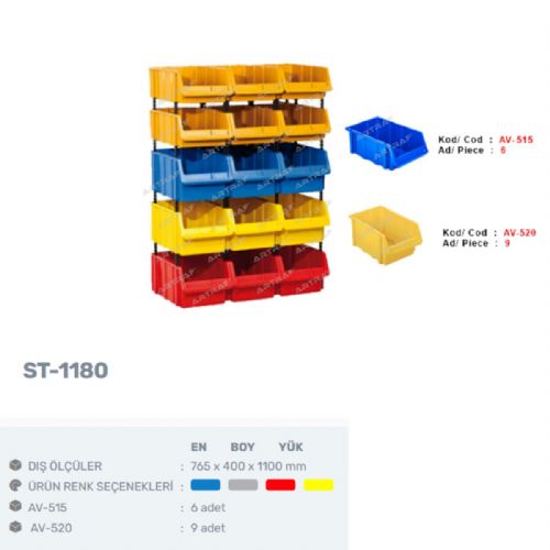 ST-1180 - AVADANLIK SETİ