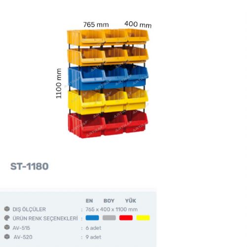 ST-1180 - AVADANLIK SETİ