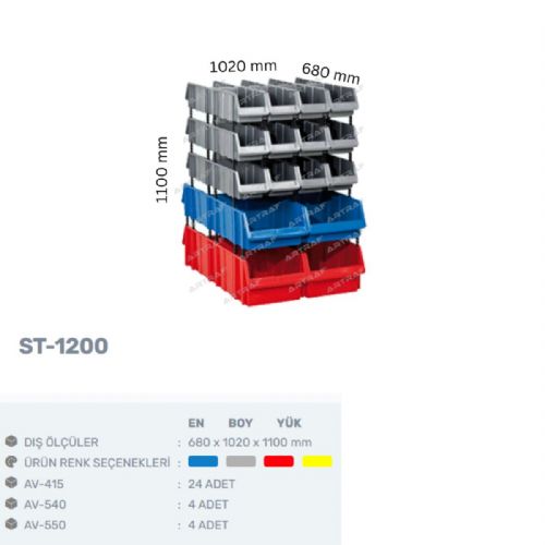 ST-1200 - AVADANLIK SETİ