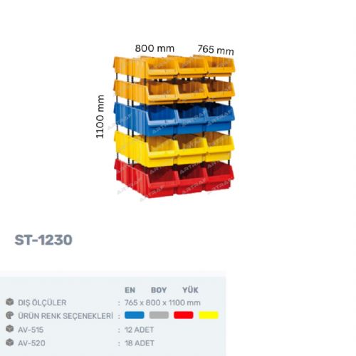 ST-1230 - AVADANLIK SETİ