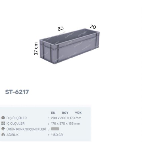 ST-6217 PLASTİK KASA