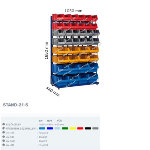 STAND-21 S - AVADANLIK STANDI