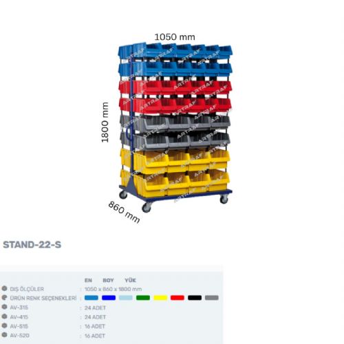 STAND-22 S - AVADANLIK STANDI