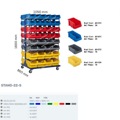 STAND-22 S - AVADANLIK STANDI