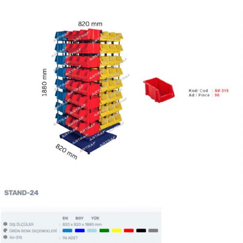 STAND-24 - AVADANLIK STANDI