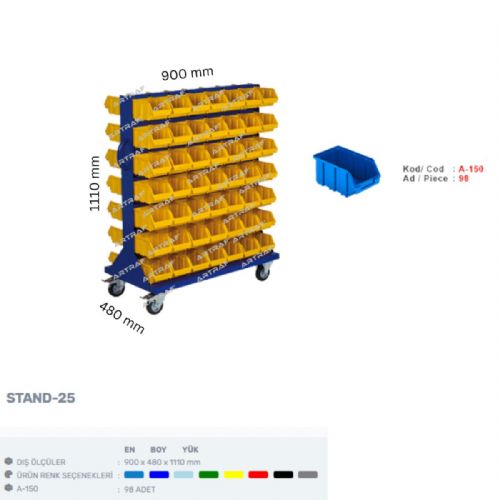 STAND-25 - AVADANLIK STANDI