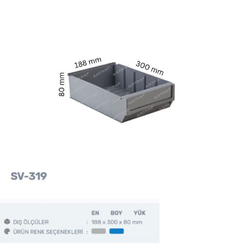 SV-319 - PLASTİK AVDANLIK KUTUSU