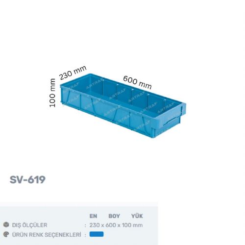 SV-619 - PLASTİK AVADANLIK KUTUSU
