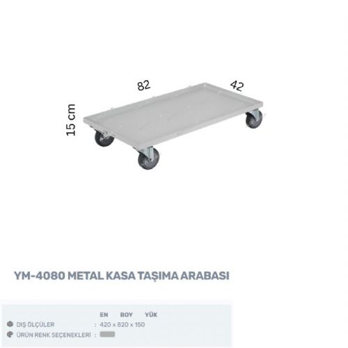 YM-4080 - METAL KASA TAŞIMA ARABASI
